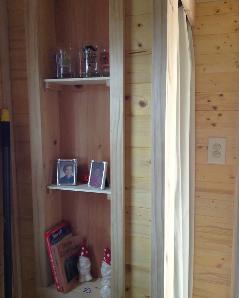 Door interior in the Indo-Scandinavian style