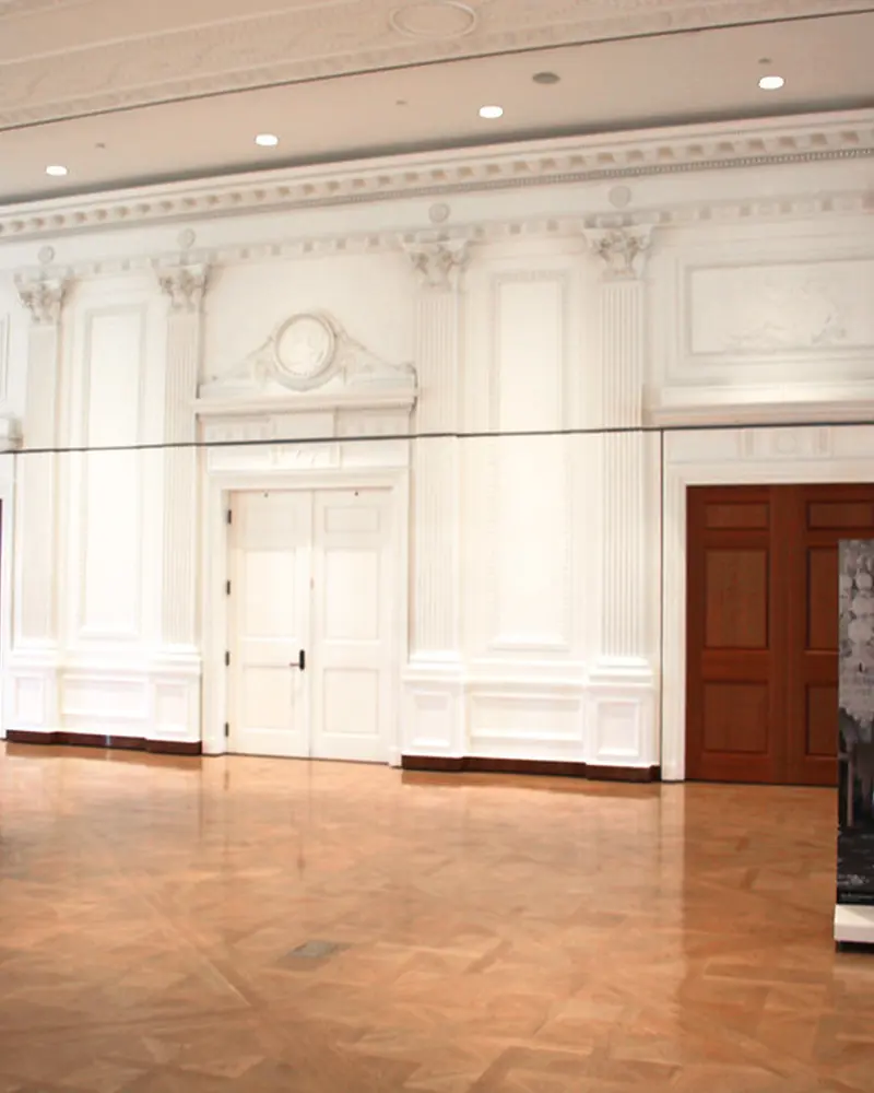 False Ceiling interior in the Classic Luxe style