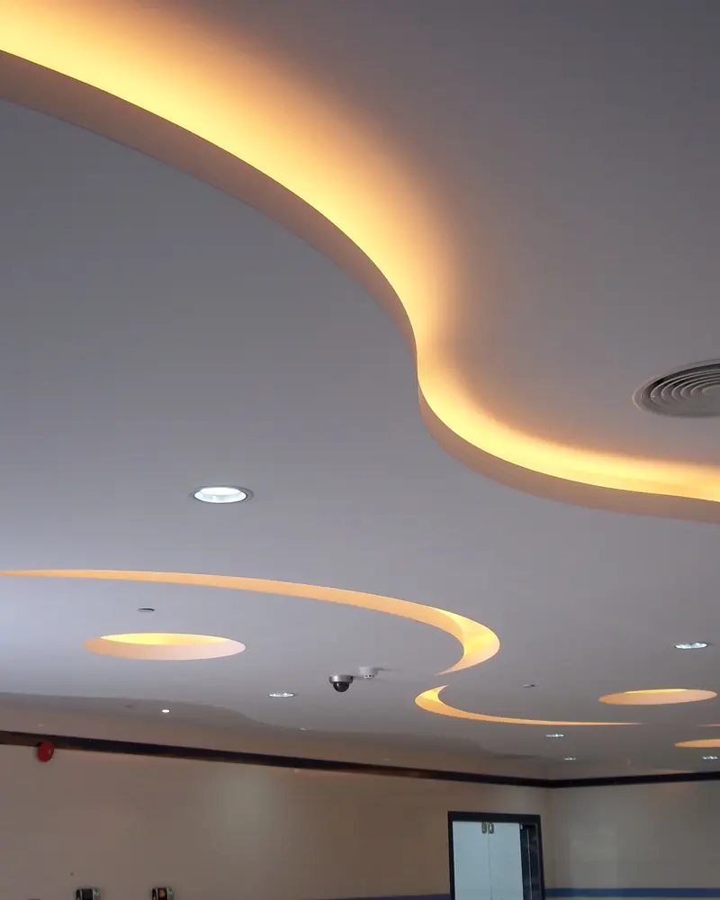 Bedroom Ceiling Designs interior in the Art Deco Glam style