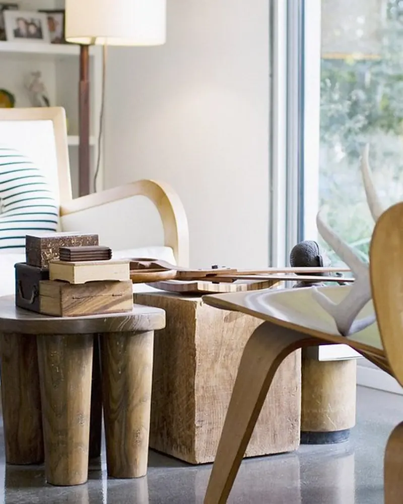 Flooring interior in the Bold Contemporary style