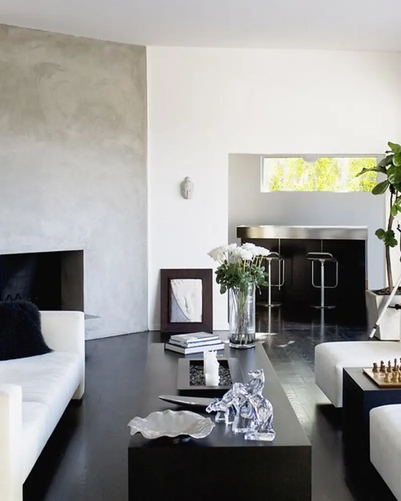 Flooring interior in the Classic Luxe style