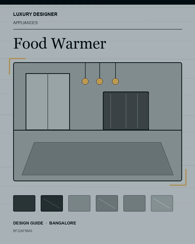 Original editorial cover for Food Warmer, an interior design guide for Indian homes