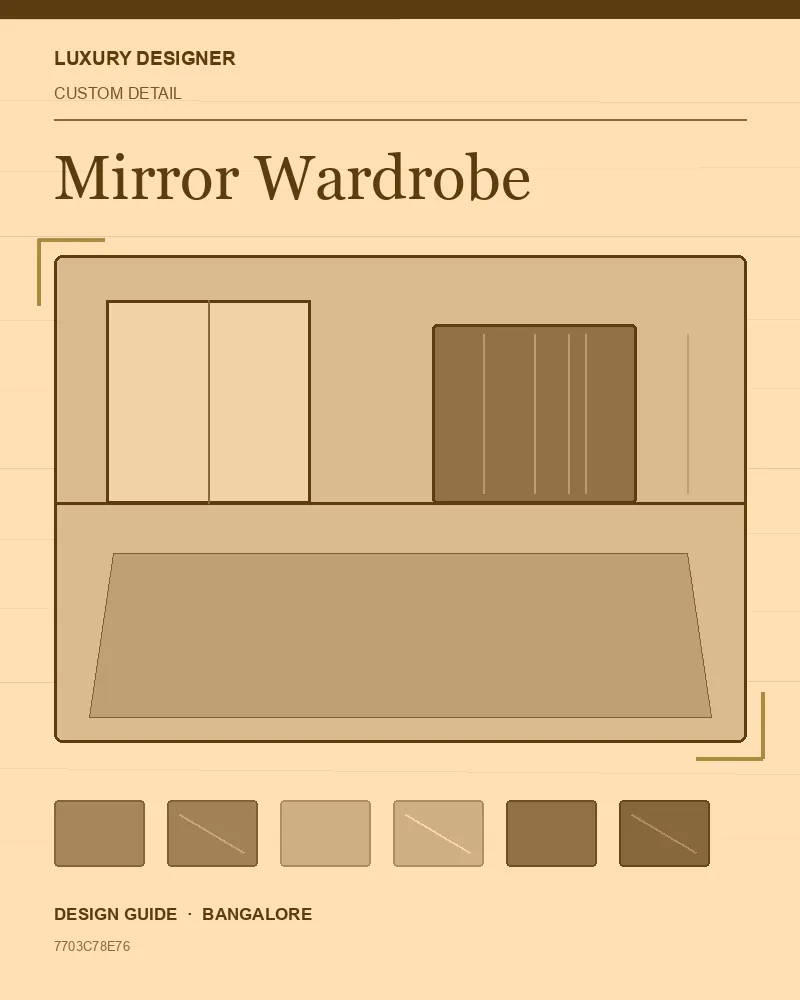 Original editorial cover for Mirror Wardrobe, an interior design guide for Indian homes
