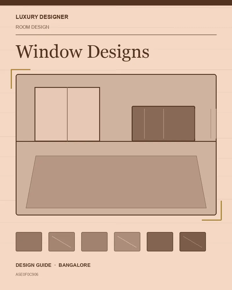 Original editorial cover for Window Designs, an interior design guide for Indian homes