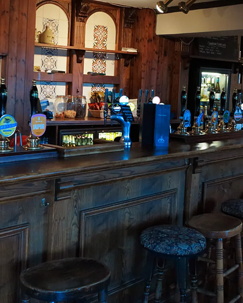 Home Bar interior in the Art Deco Glam style