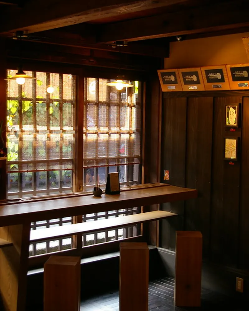 Home Bar interior in the Indo-Scandinavian style