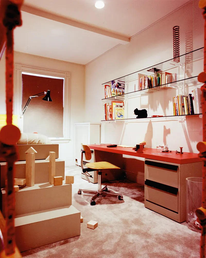Kids Bedroom interior in the Modern Heritage style