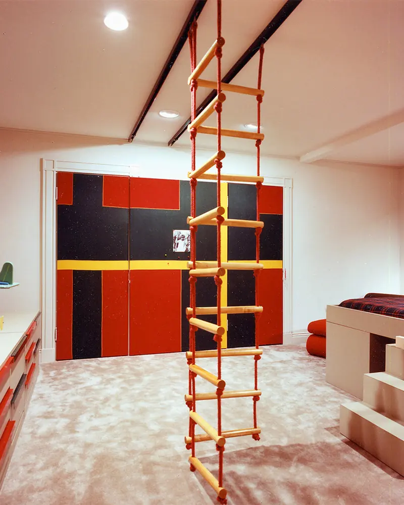 Kids Bedroom interior in the Serene Minimal style