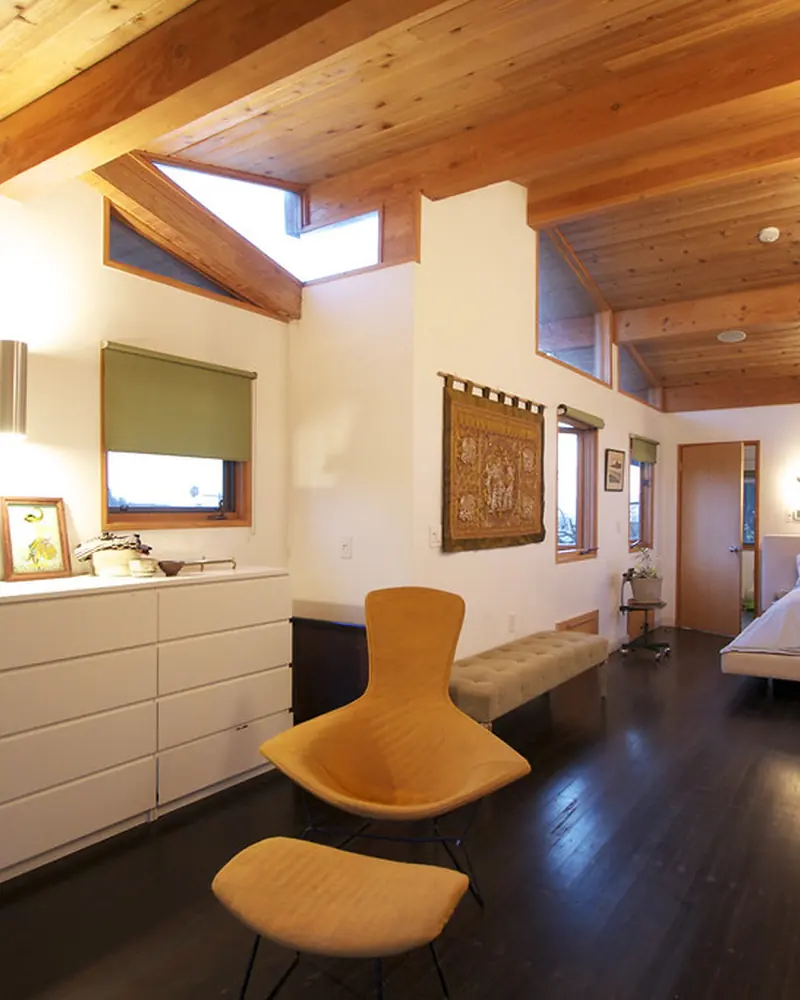 Master Bedroom interior in the Art Deco Glam style