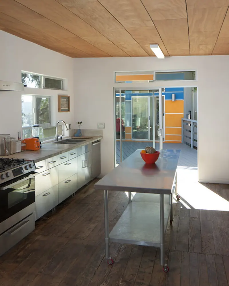 Modular Kitchen interior in the Classic Luxe style