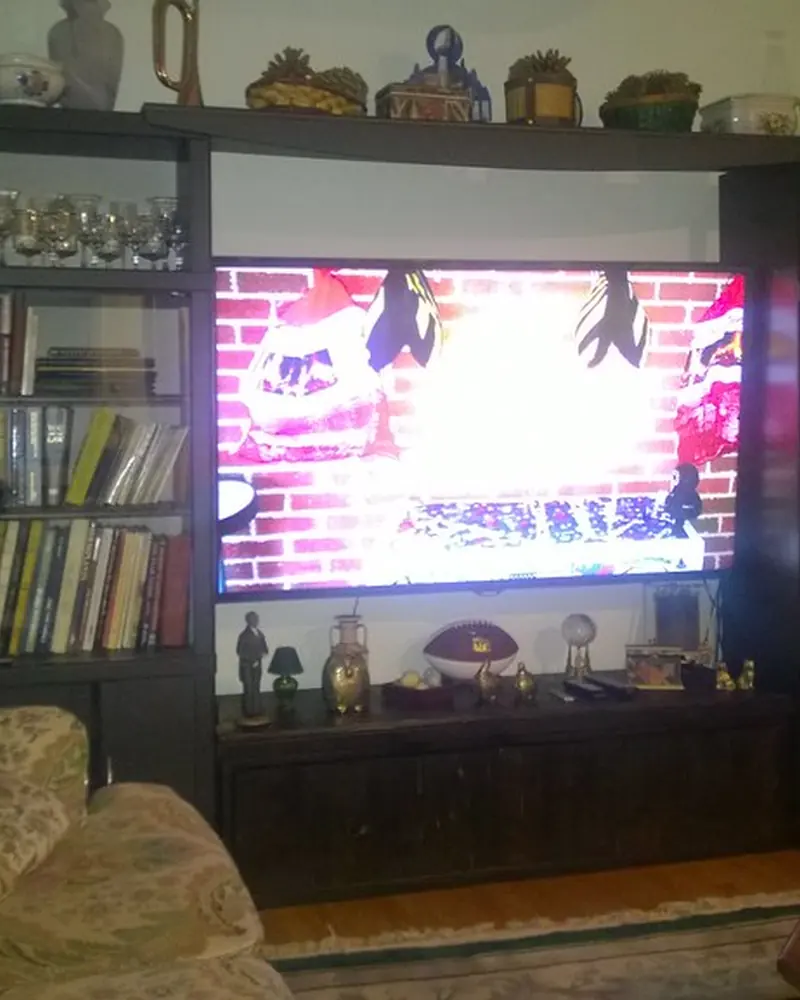 TV Unit interior in the Bold Contemporary style