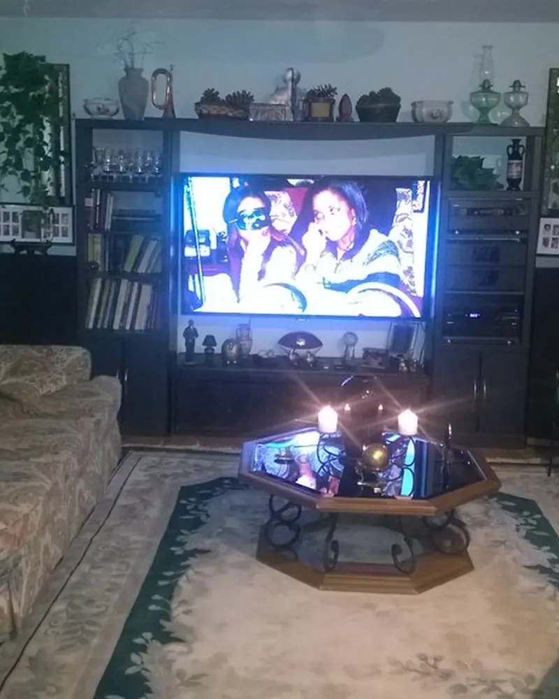 TV Unit interior in the Modern Heritage style