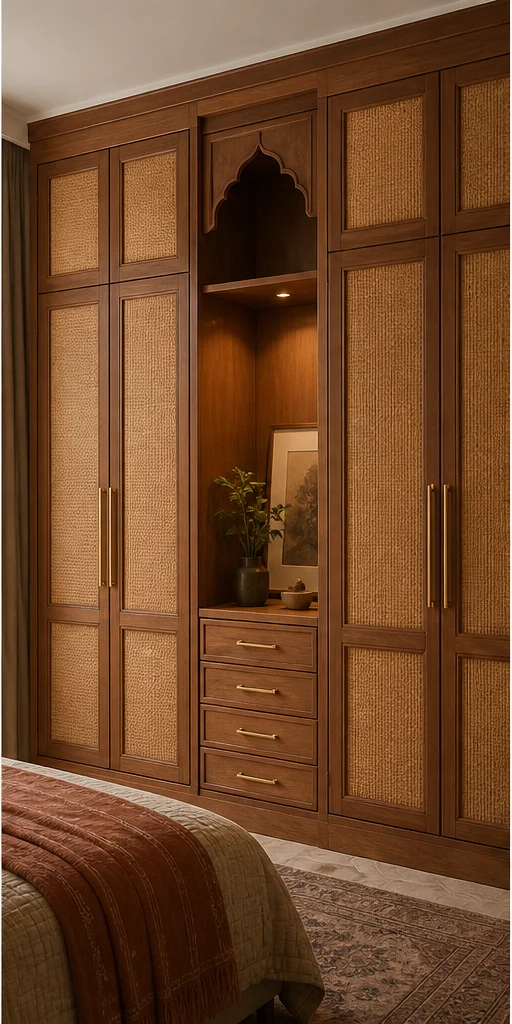 Wardrobe interior in the Modern Heritage style