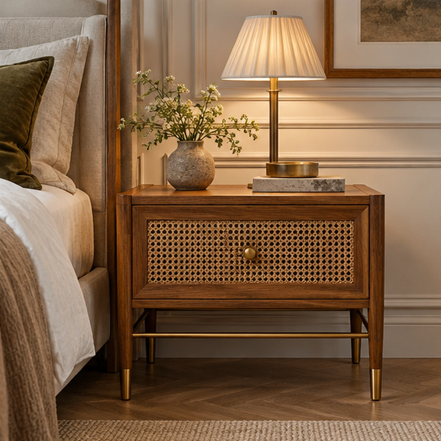 Bedside Tables interior in the Modern Heritage style