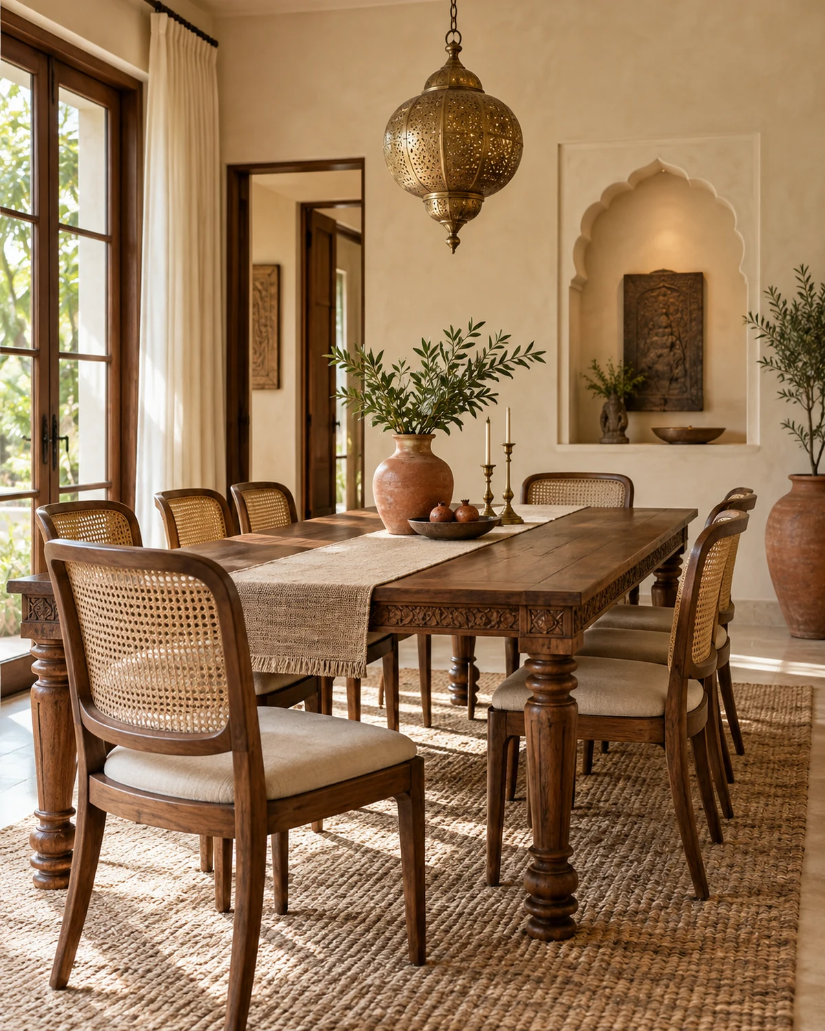 Dining Room interior in the Modern Heritage style