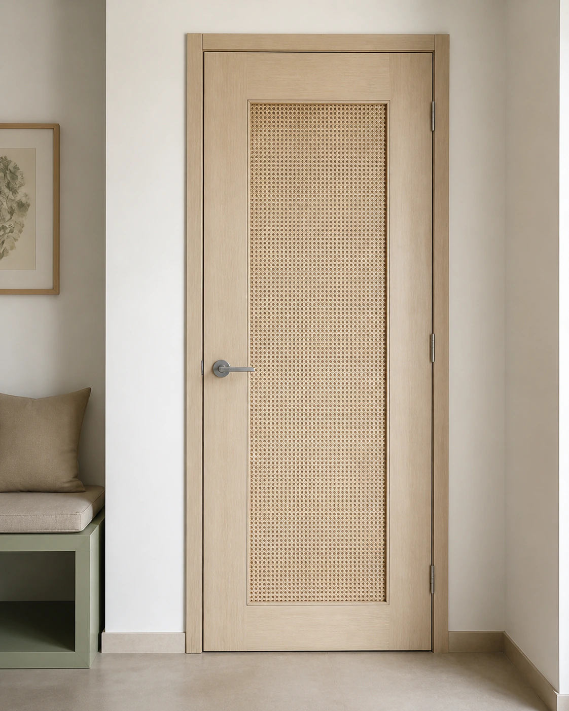 Door interior in the Indo-Scandinavian style