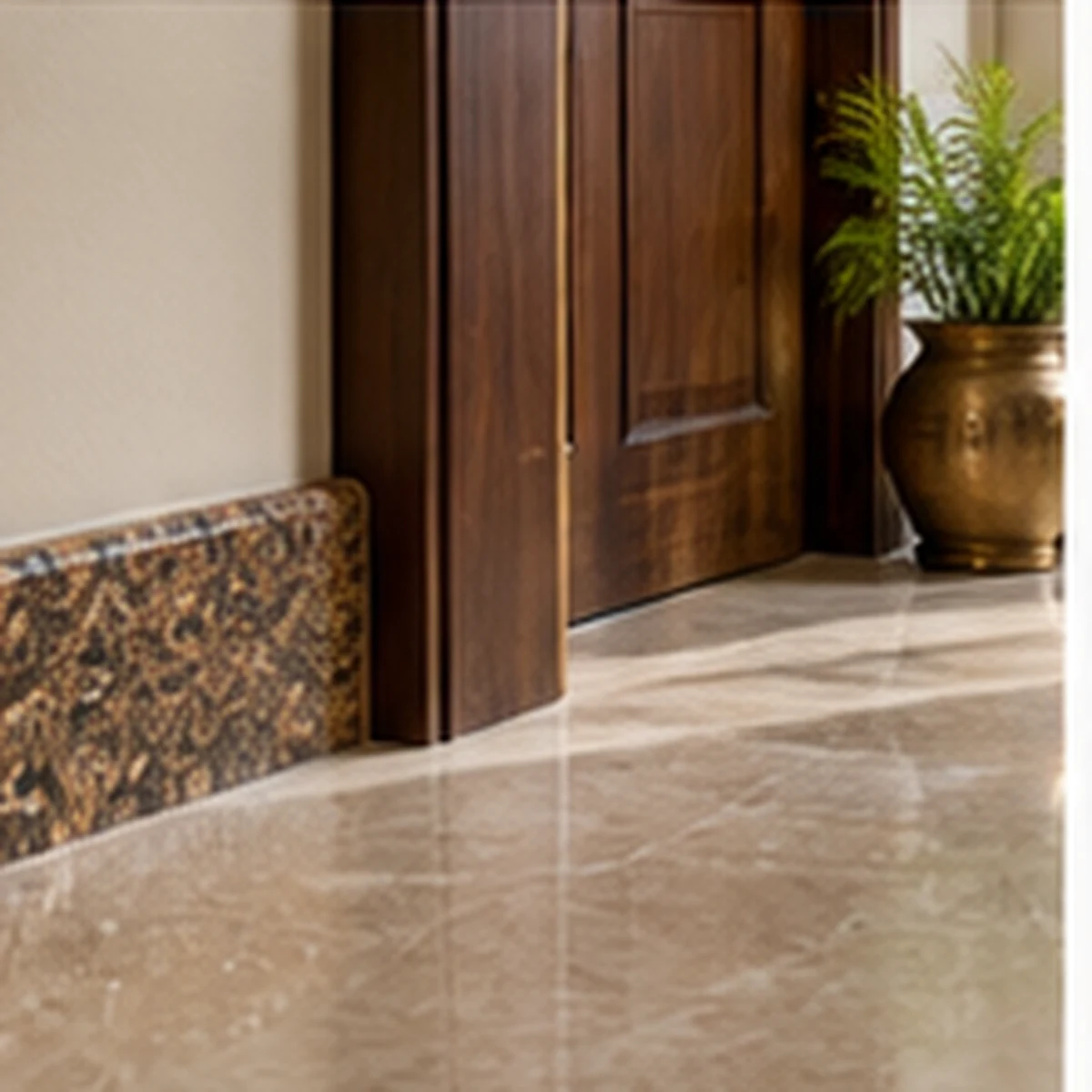Foyer Granite Skirting detail