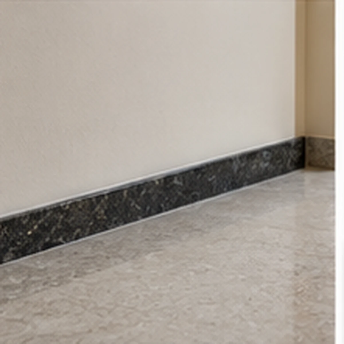 Slim Granite Skirting detail