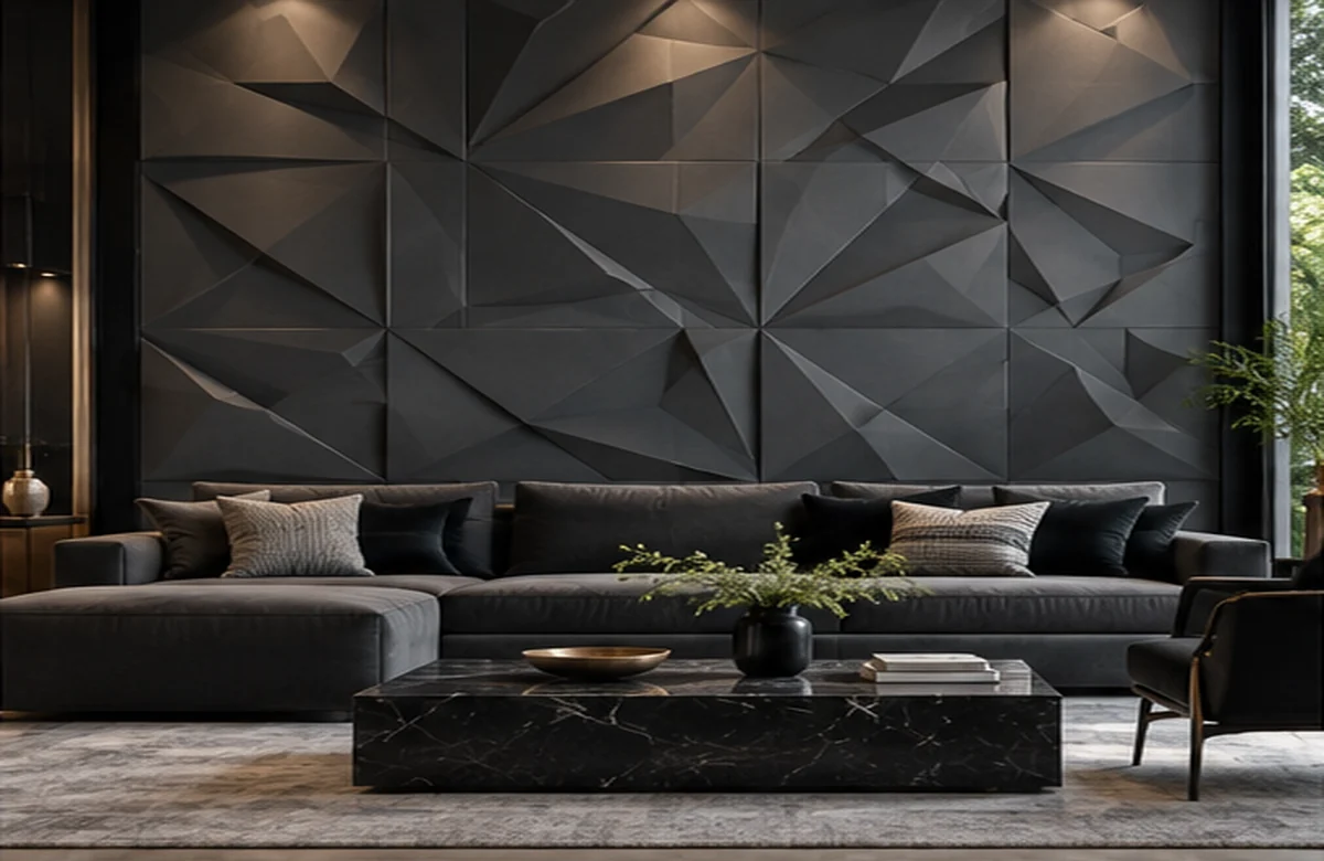 Photorealistic generated Bold personality image for 3D Wall Panel