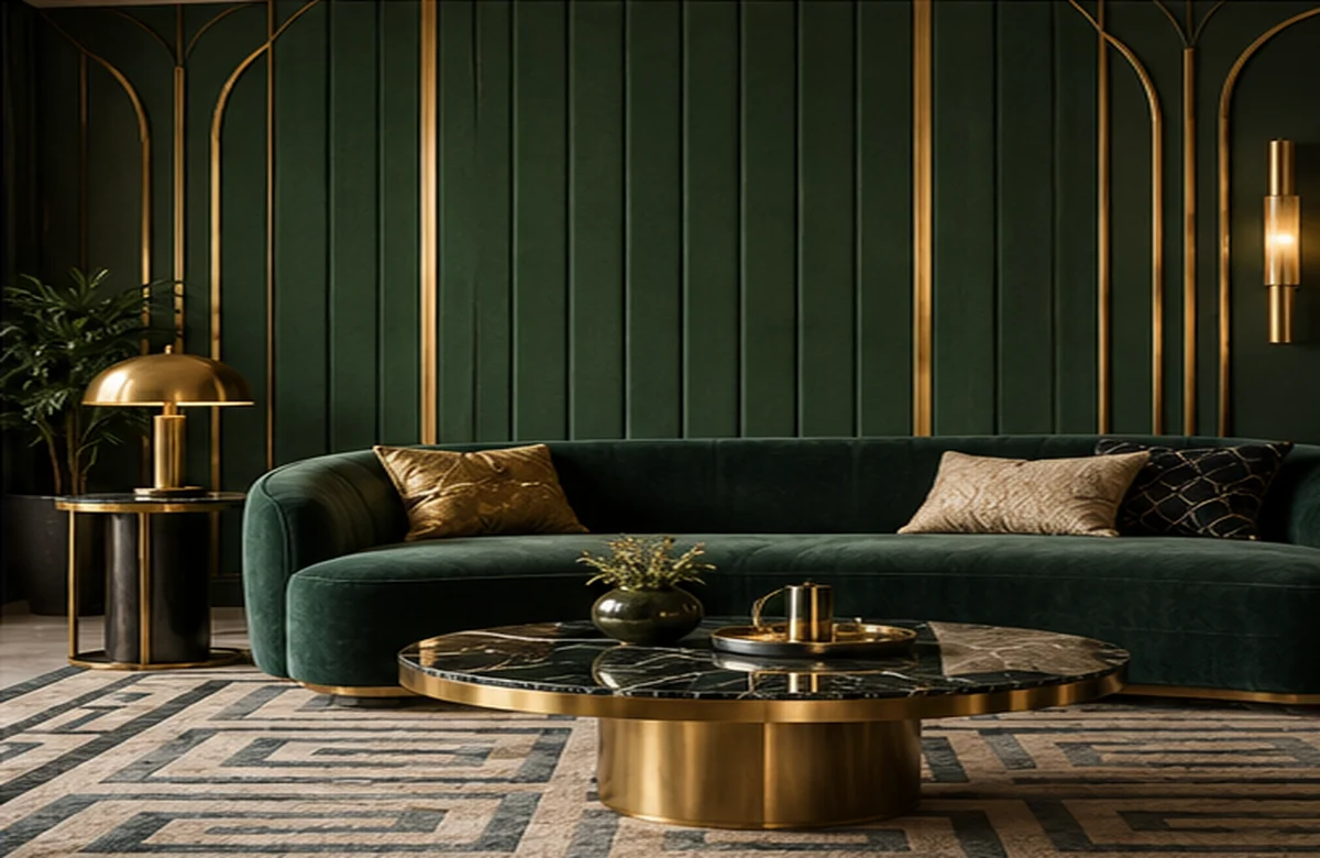 Photorealistic generated Deco personality image for Acoustic Panel