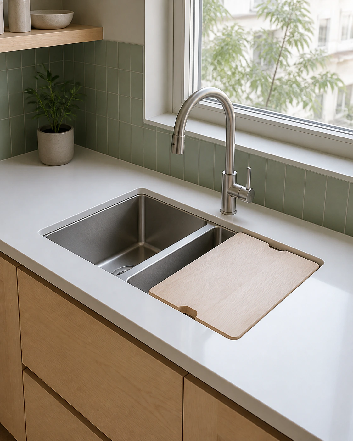 Kitchen Sink interior in the Indo-Scandinavian style
