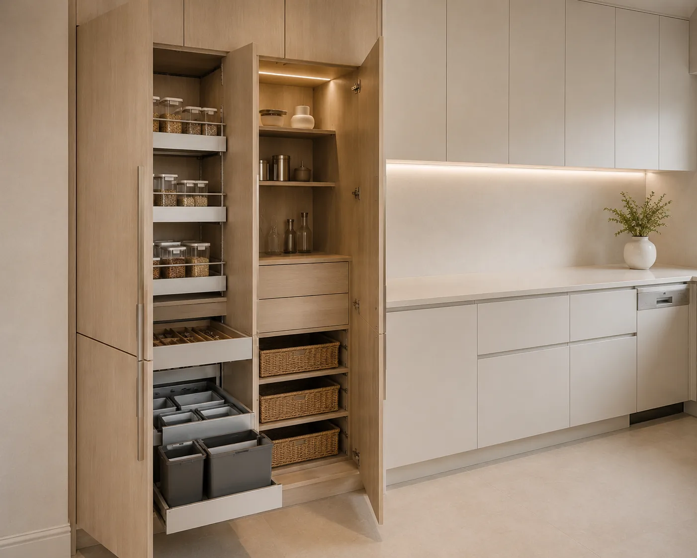 Kitchen Sink interior in the Serene Minimal style