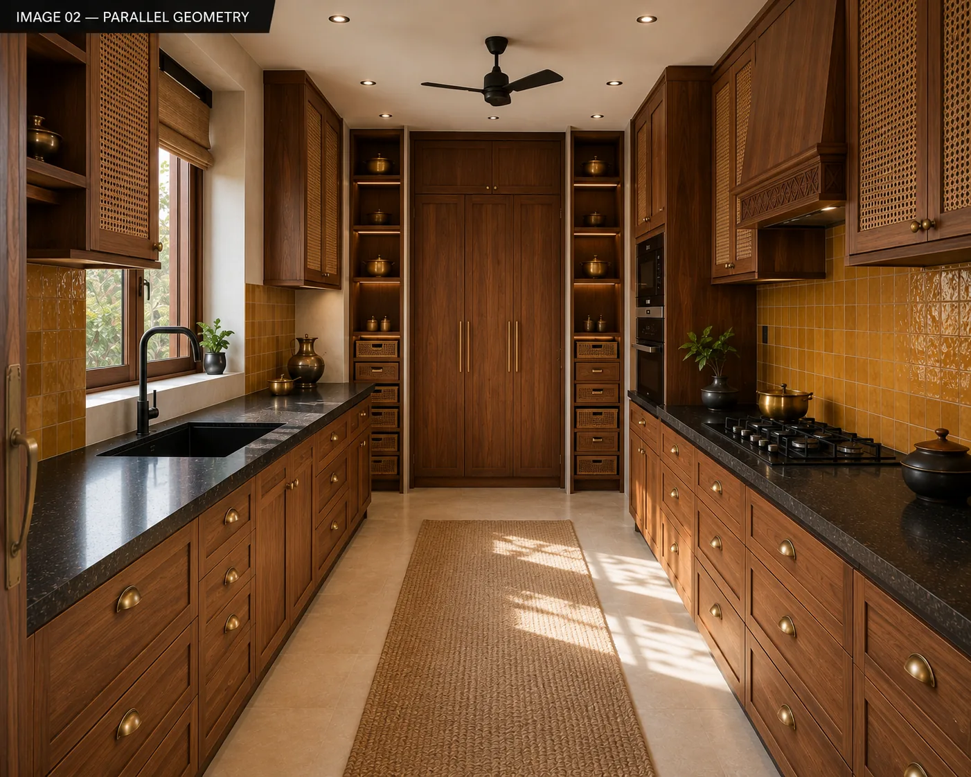Space Saving interior in the Modern Heritage style