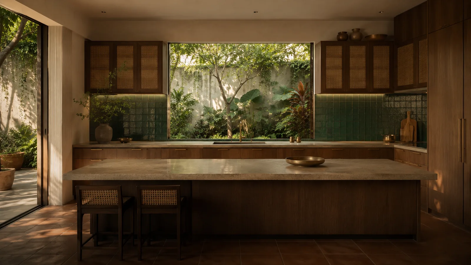 Home Bar in the Modern Heritage style