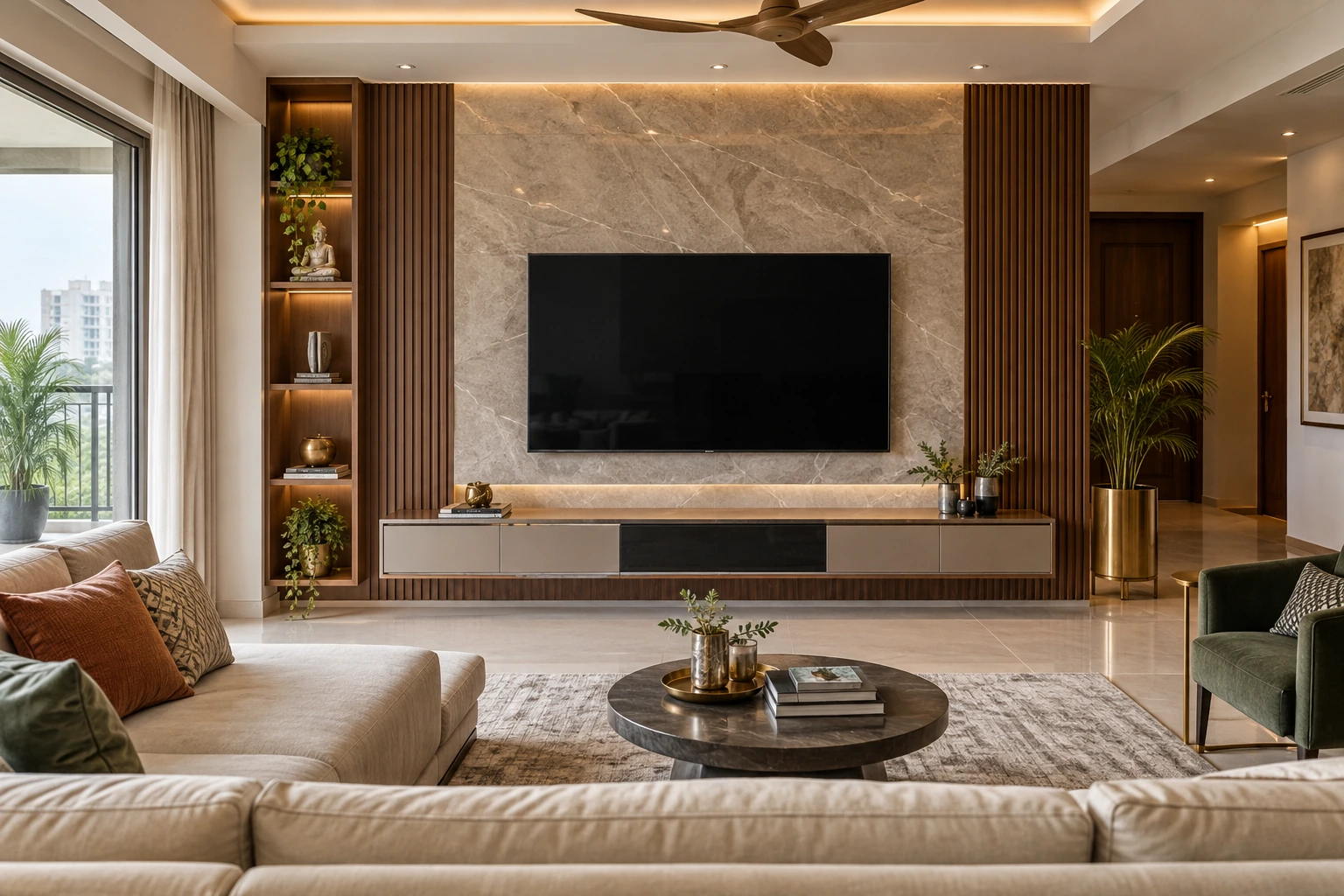Living Room TV Wall Ideas