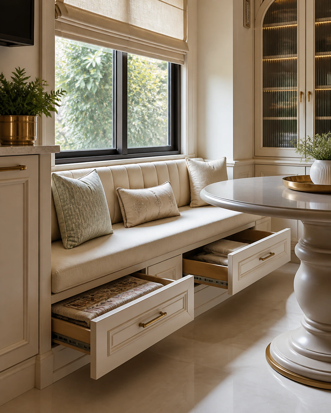 Space Saving interior in the Classic Luxe style