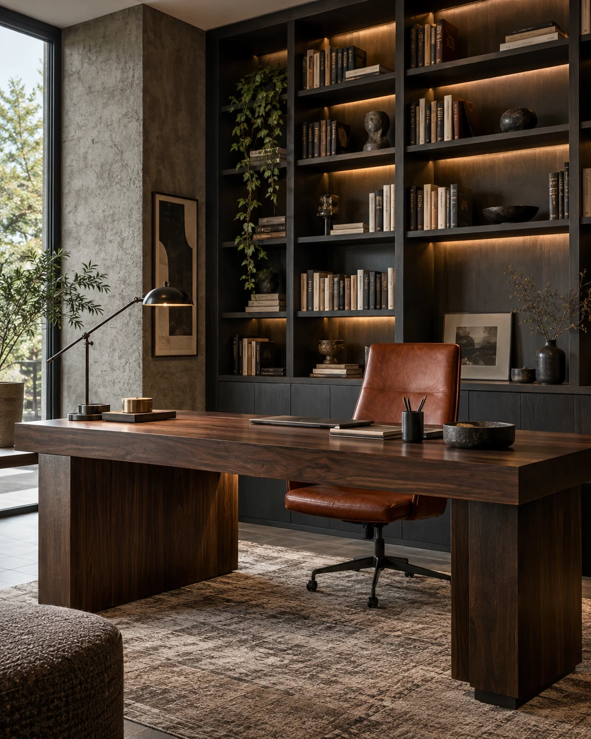 Study Room interior in the Bold Contemporary style