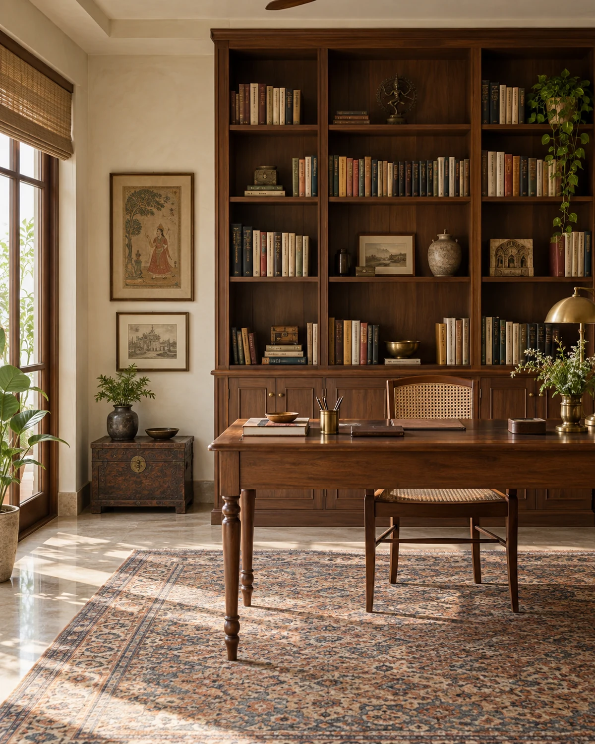 Study Room interior in the Modern Heritage style