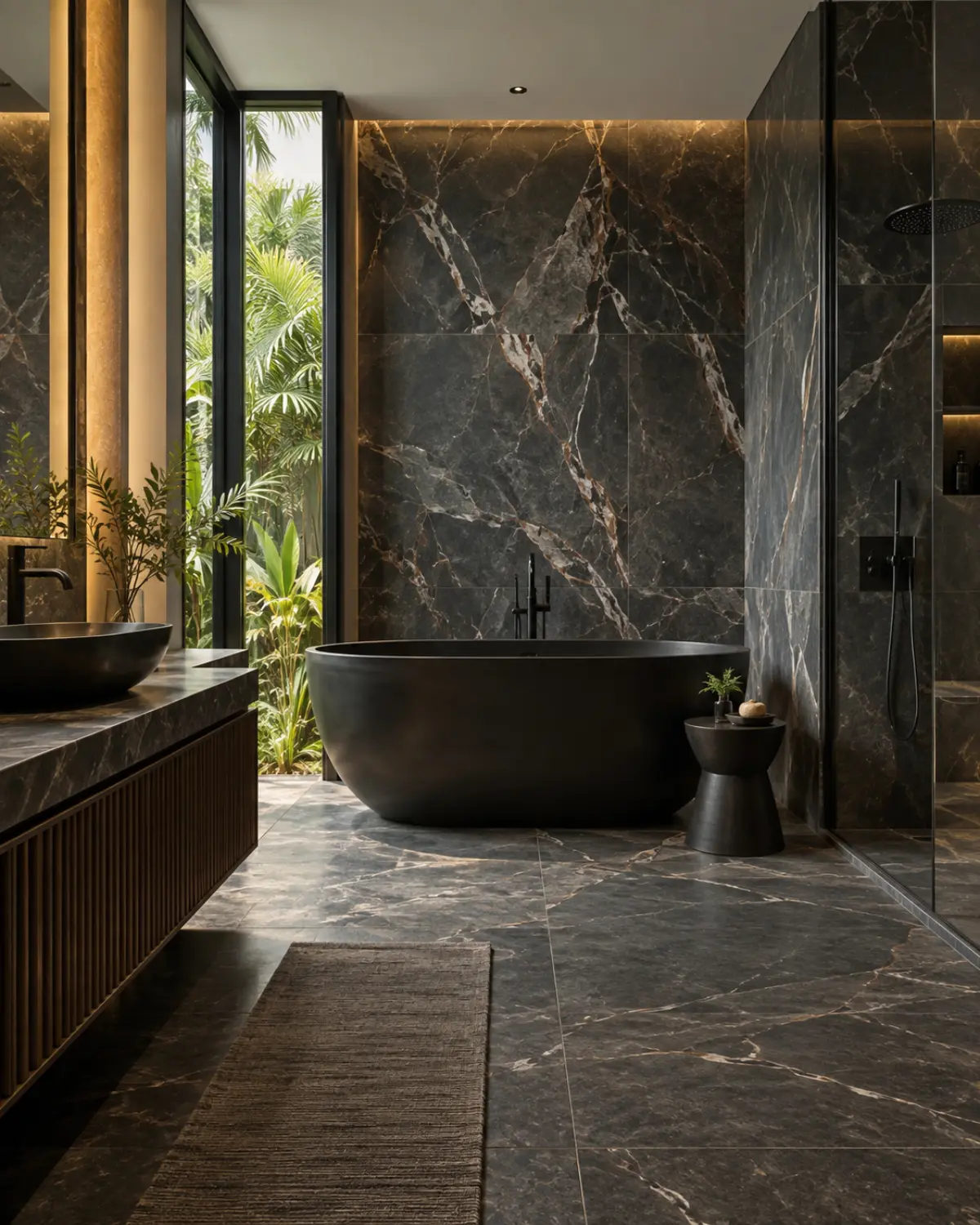 Tile interior in the Bold Contemporary style