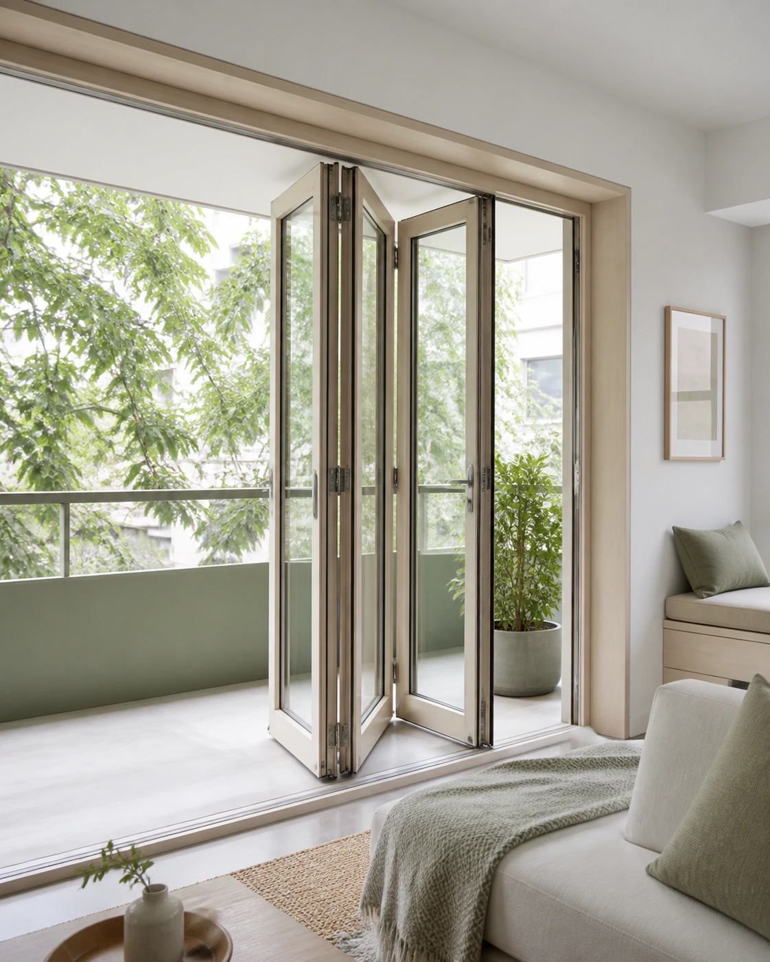 Window interior in the Indo-Scandinavian style